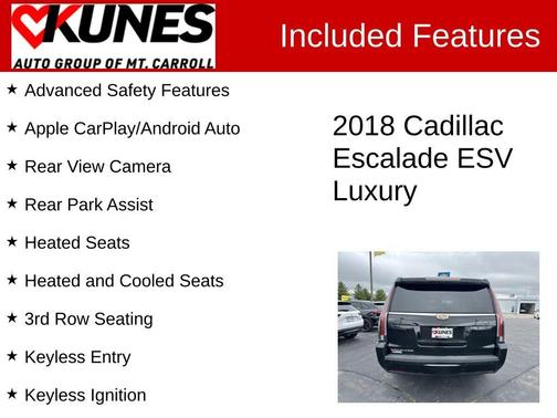 Black Raven 2018 Cadillac Escalade ESV Luxury