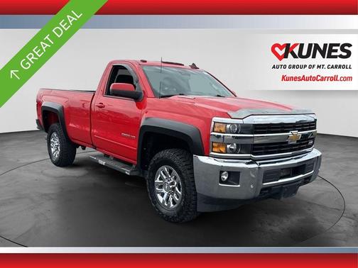 Red 2016 Chevrolet Silverado 2500 LT