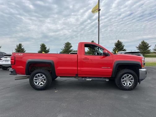 Red 2016 Chevrolet Silverado 2500 LT