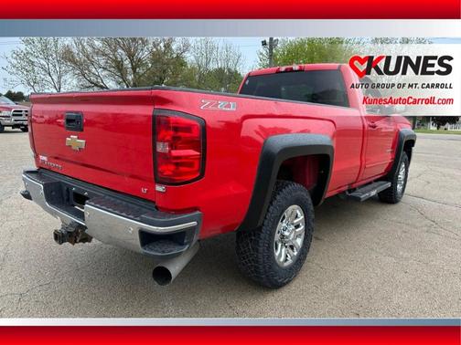 Red 2016 Chevrolet Silverado 2500 LT