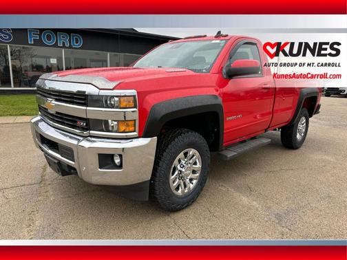 Red 2016 Chevrolet Silverado 2500 LT