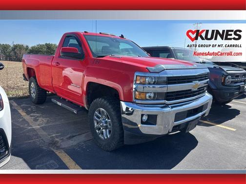 Red 2016 Chevrolet Silverado 2500 LT