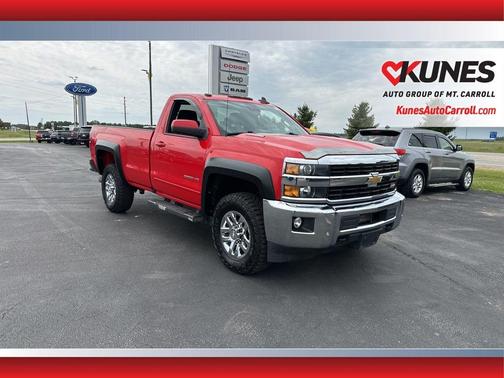 Red 2016 Chevrolet Silverado 2500 LT