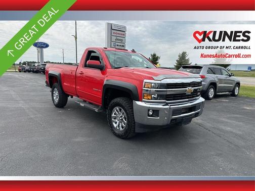 Red 2016 Chevrolet Silverado 2500 LT