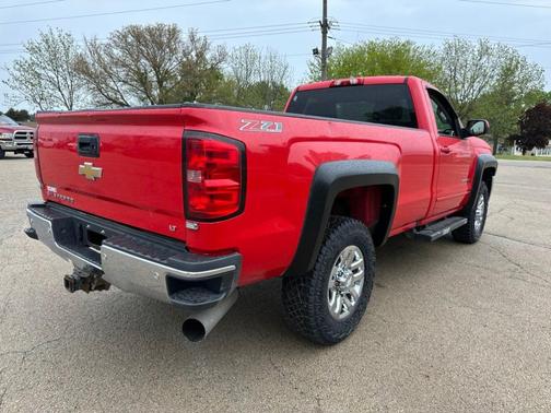 Red 2016 Chevrolet Silverado 2500 LT