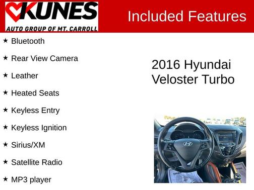 2016 Hyundai Veloster Turbo