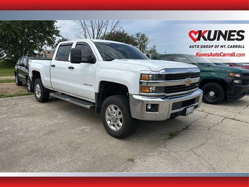 Summit White 2015 Chevrolet Silverado 2500 LT