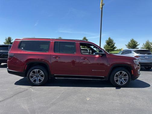 Velvet Red Pearlcoat 2023 Jeep Wagoneer L Series II
