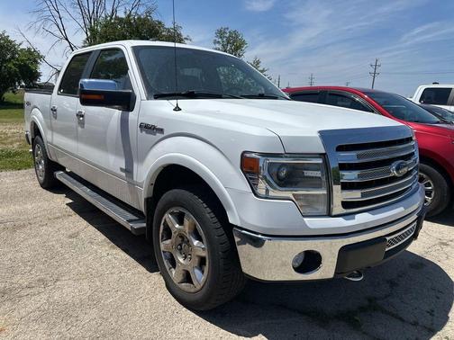 Oxford White 2013 Ford F-150 Lariat