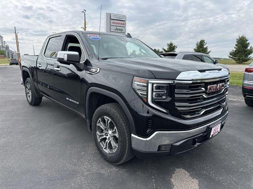 Onyx Black 2024 GMC Sierra 1500 SLT