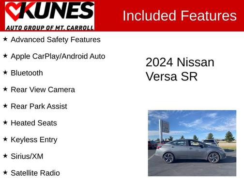 2024 Nissan Versa 1.6 SR