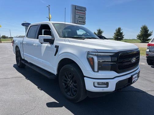 Star White 2024 Ford F-150 Lariat