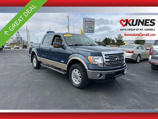 Blue Jeans Metallic 2014 Ford F-150 Lariat