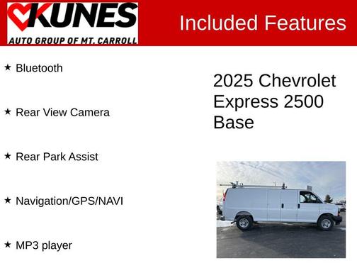 2025 Chevrolet Express 2500 Work Van