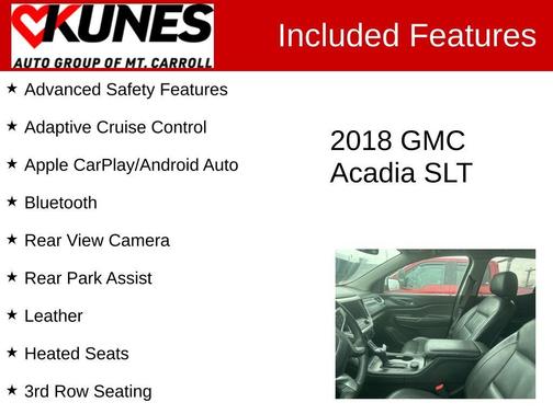 2018 GMC Acadia SLT-1