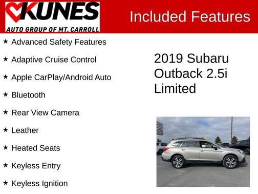 2019 Subaru Outback 2.5i Limited