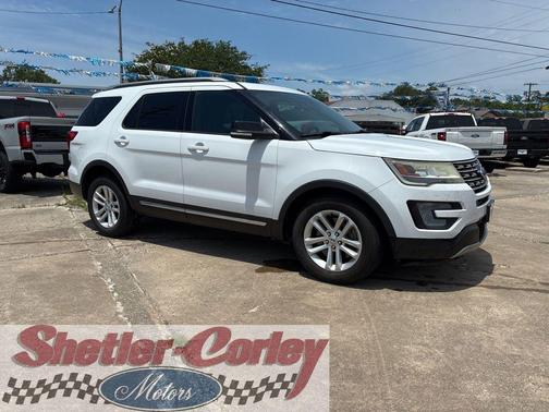 Oxford White 2017 Ford Explorer XLT