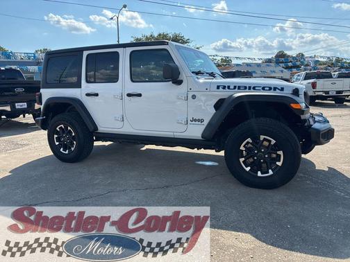 Bright White Clearcoat 2024 Jeep Wrangler 4xe Rubicon