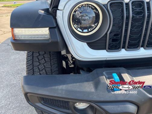 Bright White Clearcoat 2024 Jeep Wrangler 4xe Rubicon