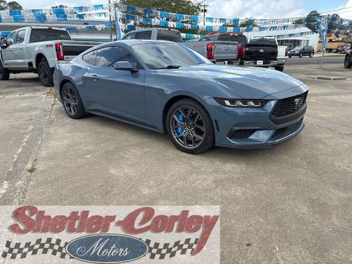 Vapor Blue Metallic 2024 Ford Mustang EcoBoost Premium