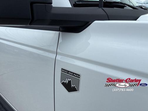 Oxford White 2026 Ford Bronco Big Bend