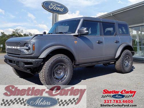 Carbonized Gray Metallic 2025 Ford Bronco Badlands
