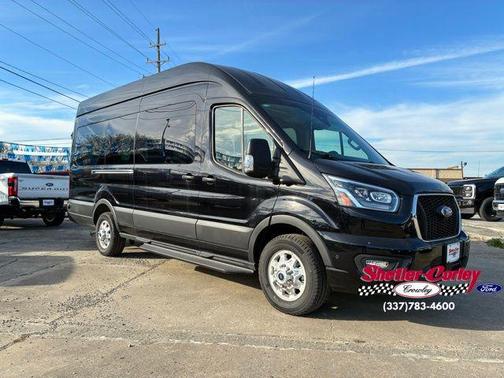 Agate Black Metallic 2025 Ford Transit-350 Base