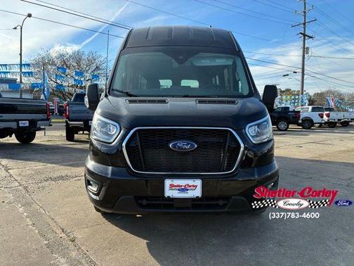 Agate Black Metallic 2025 Ford Transit-350 Base