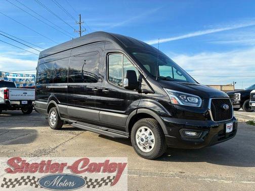 Agate Black Metallic 2025 Ford Transit-350 Base
