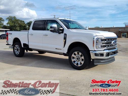 Star White Metallic Tri-Coat 2026 Ford F-250 Lariat