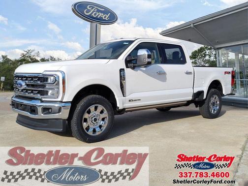 Star White Metallic Tri-Coat 2026 Ford F-250 Lariat