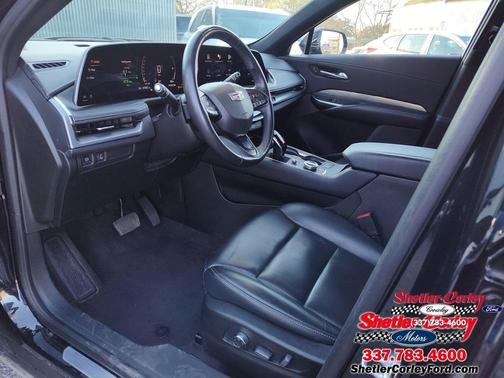Stellar Black Metallic 2024 Cadillac XT4 Premium Luxury