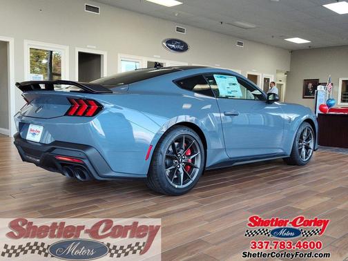 Vapor Blue Metallic 2025 Ford Mustang Dark Horse Fastback