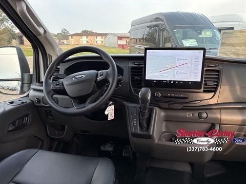 Oxford White 2025 Ford Transit-350 XL