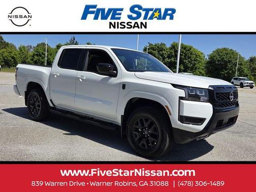 Glacier White 2026 Nissan Frontier SV