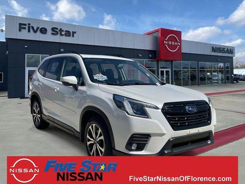 Crystal White Pearl 2024 Subaru Forester Limited