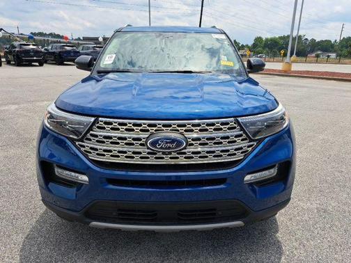 ATLAS BLUE METALLIC 2021 Ford Explorer Limited