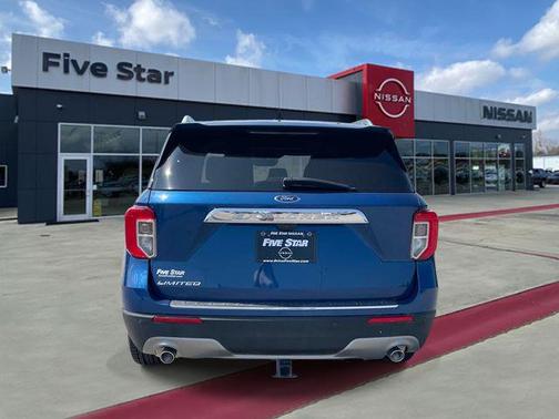 ATLAS BLUE METALLIC 2021 Ford Explorer Limited
