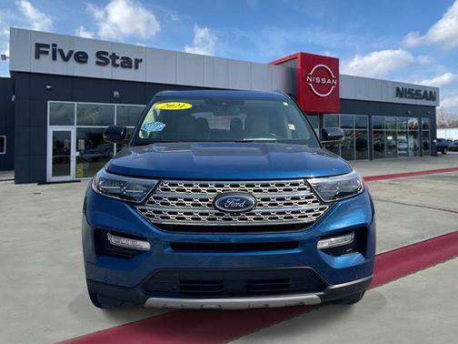 ATLAS BLUE METALLIC 2021 Ford Explorer Limited