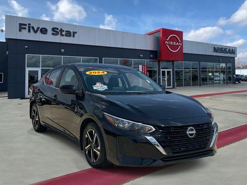 Super Black 2024 Nissan Sentra SV
