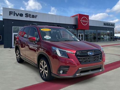 Crimson Red Pearl 2024 Subaru Forester Limited