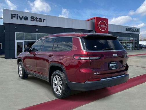 Velvet Red Pearlcoat 2022 Jeep Grand Cherokee L Limited