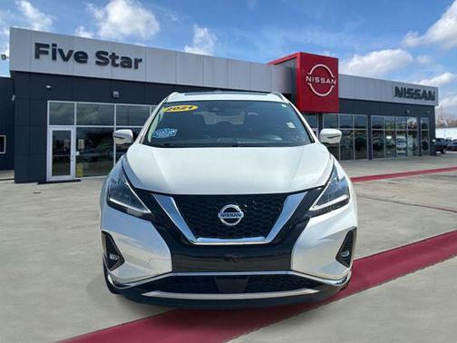 Pearl White Tricoat 2021 Nissan Murano Platinum FWD