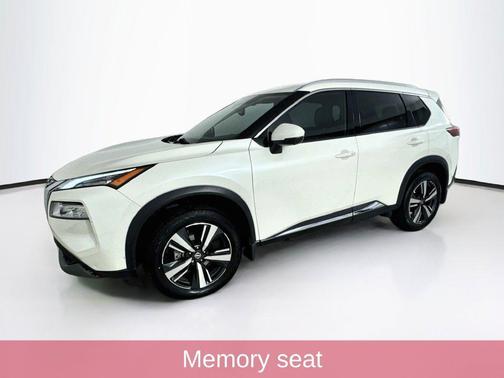 White 2021 Nissan Rogue SL