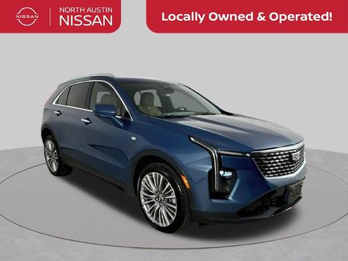 Deep Sea Metallic 2024 Cadillac XT4 Premium Luxury