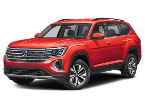 Aurora Red Metallic 2024 Volkswagen Atlas 2.0T SE w/Technology