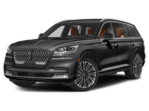 Infinite Black Metallic Clearcoat 2023 Lincoln Aviator Black Label AWD