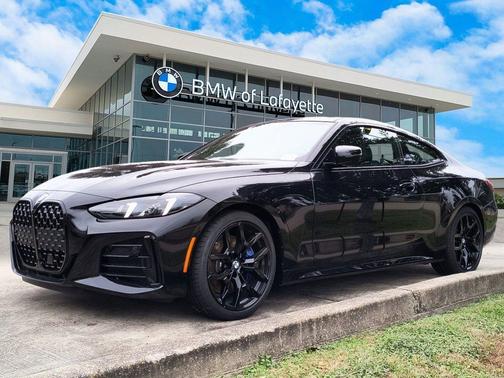 Black Sapphire Metallic 2025 BMW 430 i Coupe
