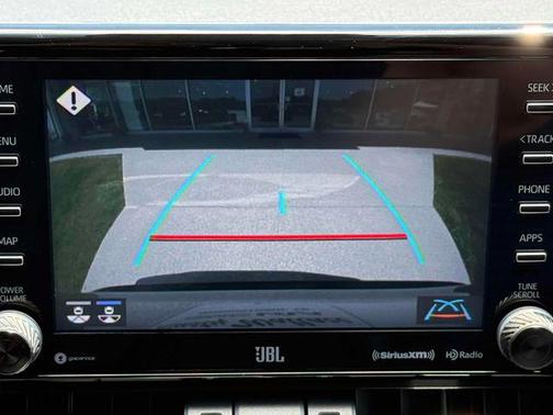 Silver Sky Metallic/Midnight Black Metallic 2021 Toyota RAV4 Hybrid SE