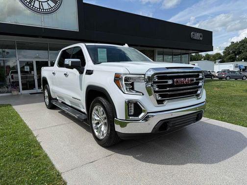 Summit White 2022 GMC Sierra 1500 SLT